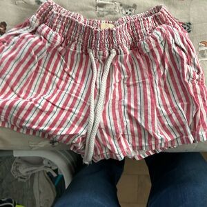 Red white and blue shorts